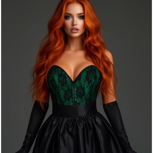 Top Drawer 5 PC Premium Boudoir Bunny Corset Costume