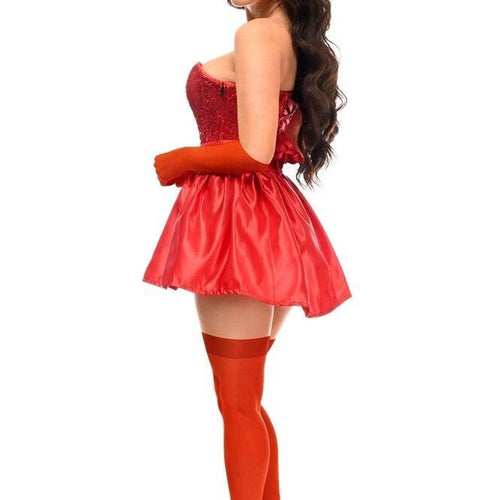 Top Drawer 5 PC Premium Nurse Corset Costume