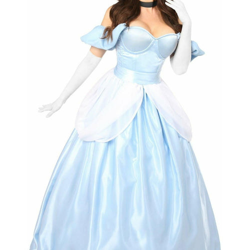 Top Drawer 6 PC Fairytale Princess Corset Costume