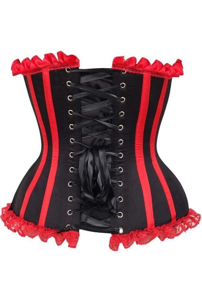 Top Drawer Ladybug Bombshell Steel Boned Corset