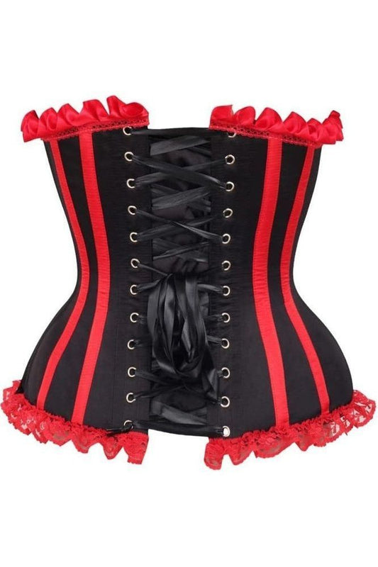 Top Drawer Ladybug Bombshell Steel Boned Corset
