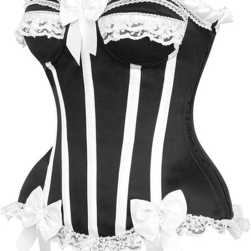 Top Drawer Down the Rabbit Hole Steel Boned Corset