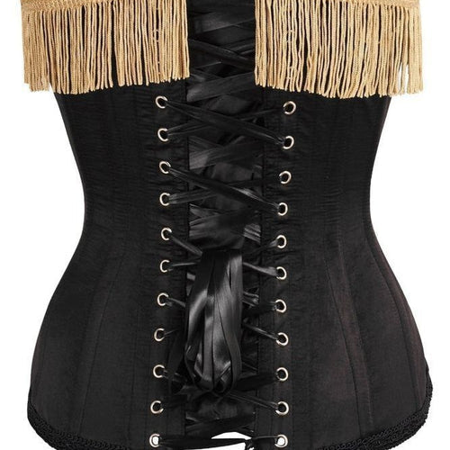 Top Drawer Midnight Ringmaster Steel Boned Corset