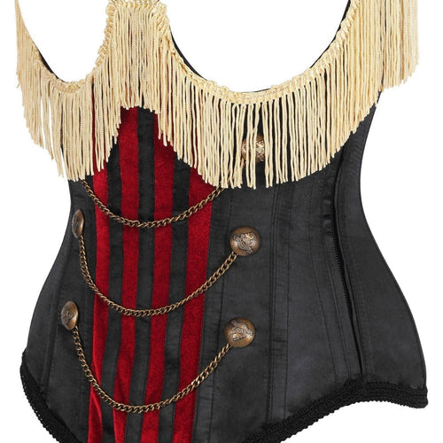 Top Drawer The Greatest Show Steel Boned Underbust Corset