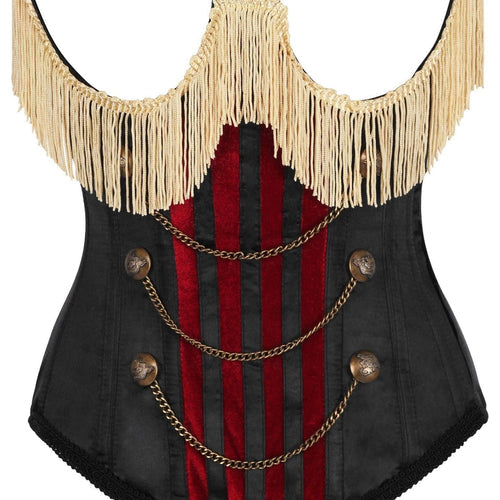 Top Drawer The Greatest Show Steel Boned Underbust Corset