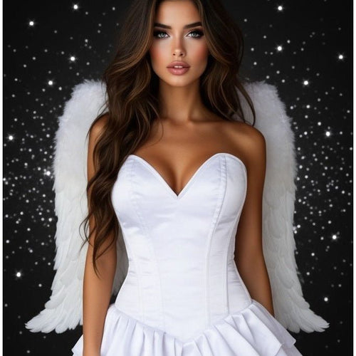 Top Drawer Innocent Angel Corset Dress Costume
