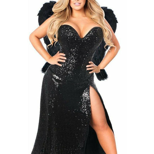 Top Drawer Premium Dark Angel Corset Costume