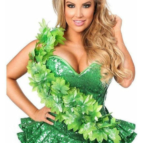 Top Drawer Premium Ivy Vixen Corset Costume