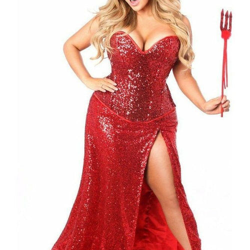 Top Drawer Premium Sequin Devil Costume