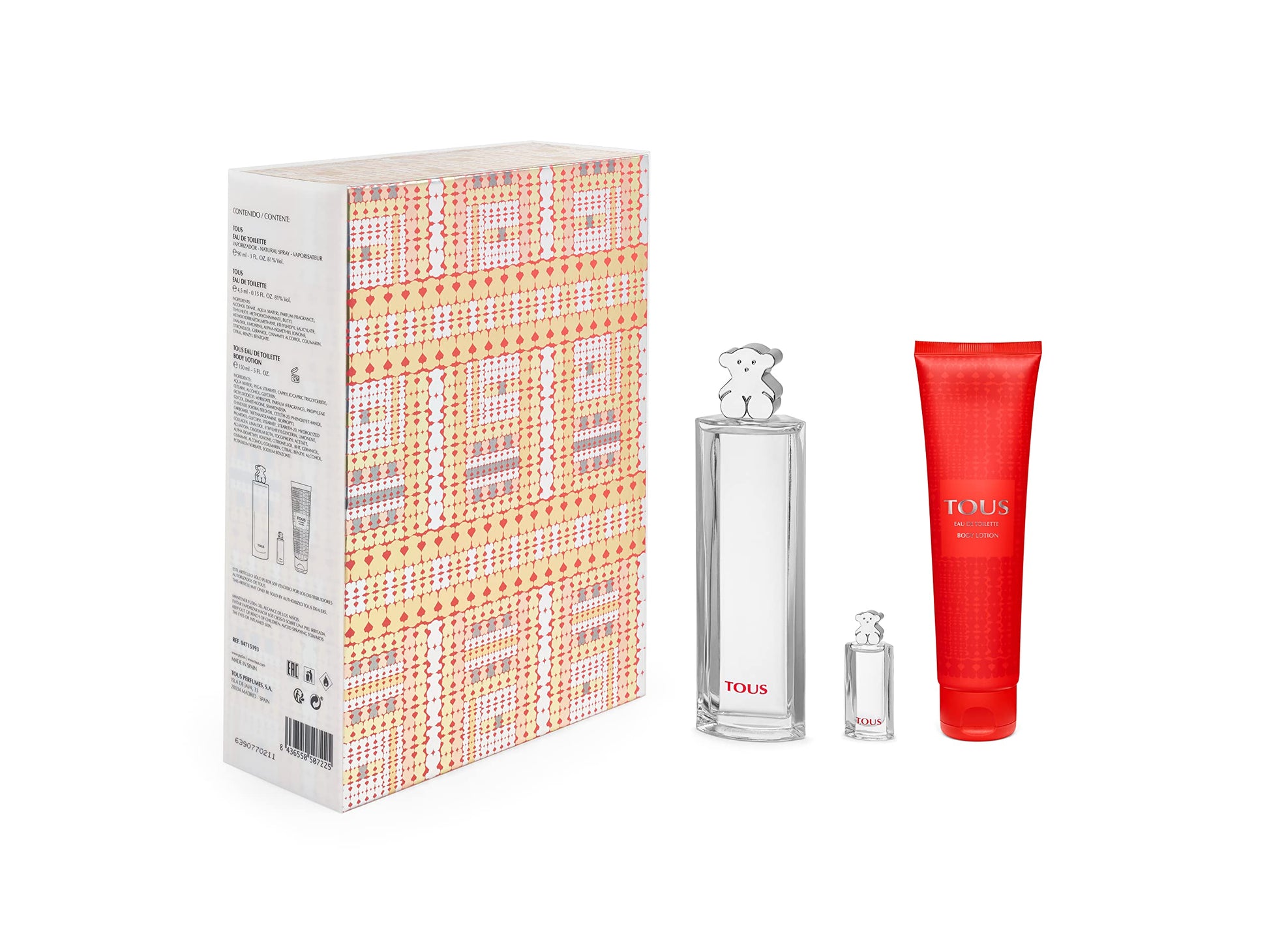 TOUS BEAR SET, WOMEN'S GIFT SET, EDT-Pinkfoxxx