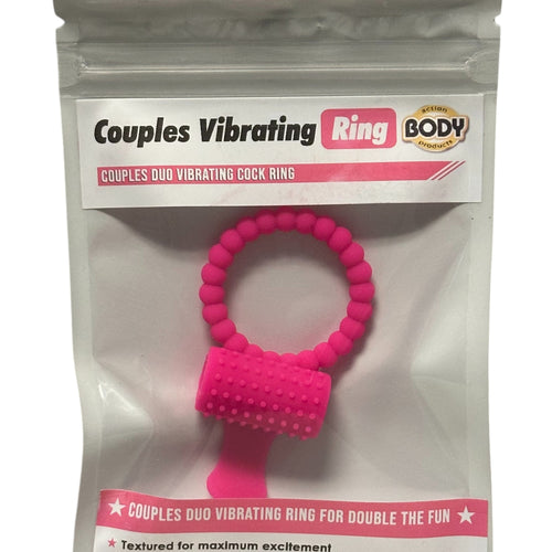 COUPLES DUO VIBRATING COCK RING - BACVR