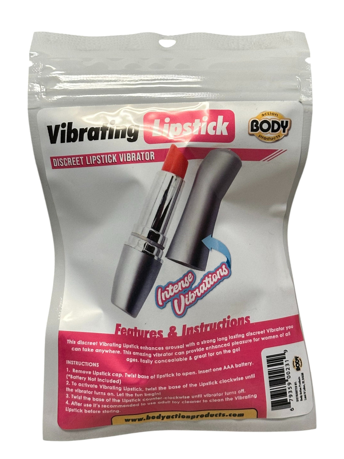 DISCREET LIPSTICK VIBRATOR - BAVL