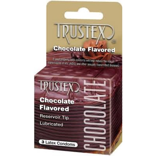 TRUSTEX CONDOMS-CHOCOLATE - T4020