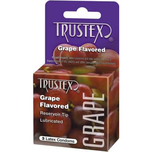 TRUSTEX CONDOMS-GRAPE - T4030