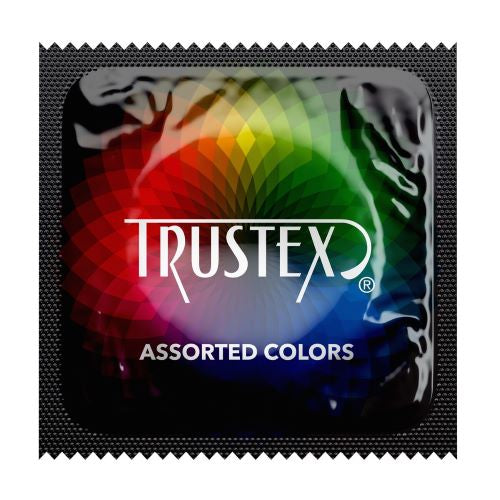 TRUSTEX CONDOMS 288PC BOWL ASSTD COLORS - R1010B
