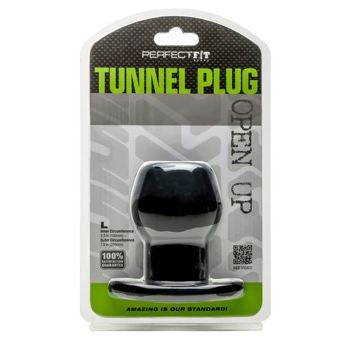 TUNNEL PLUG LARGE BLACK - PERHP03B
