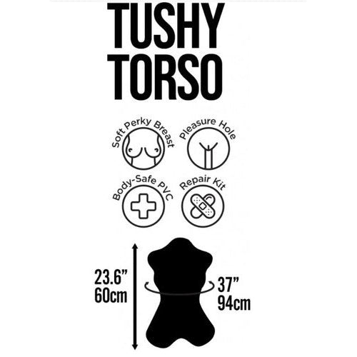 TUSHY TORSO BLOW UP PARTY DOLL