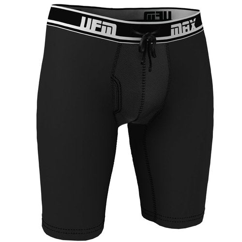 UFM Long Boxer Brief 9" - Polyester MAX Support - bb_p_9_3_blk_30E