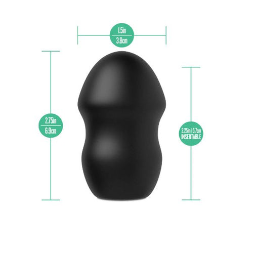 URSELF FORTIFY SILICONE FTM MASTURBATION STROKER BLACK - BN88935