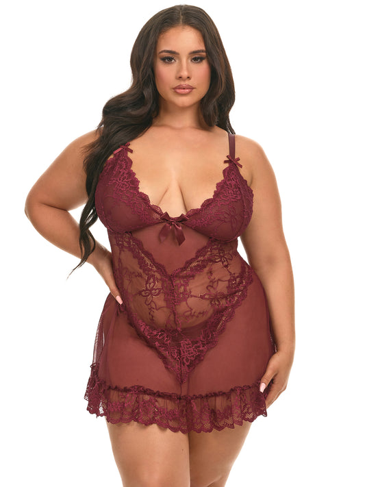 VALENTINE BABYDOLL PLUS