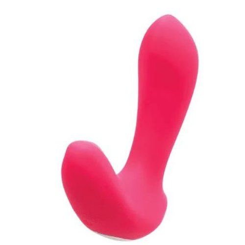 VEDO INME DUAL VIBE W/ REMOTE RECHARGEABLE PINK - VIP2609