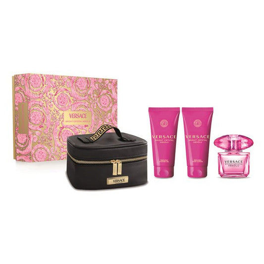 VERSACE ABSOLU 4PC SET, WOMEN'S GIFT SET, EDP-Pinkfoxxx