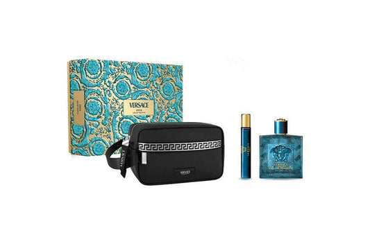 VERSACE EROS 3PC SET, MEN'S GIFT SET, EDT-Pinkfoxxx