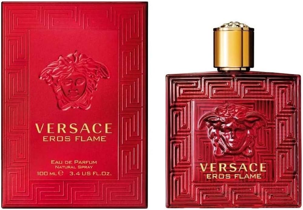 VERSACE EROS FLAME 3.4OZ, 2, MEN'S PERFUME, EDP-Pinkfoxxx