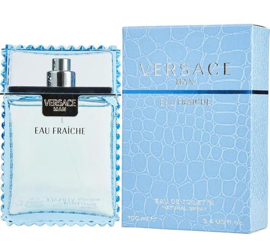 VERSACE FRAICHE 3.4OZ, MEN'S PERFUME, EDT-Pinkfoxxx