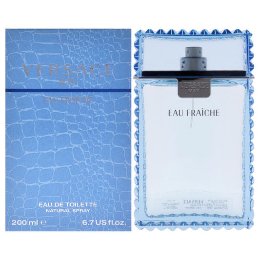 VERSACE FRAICHE 6.7OZ, MEN'S PERFUME, EDT-Pinkfoxxx