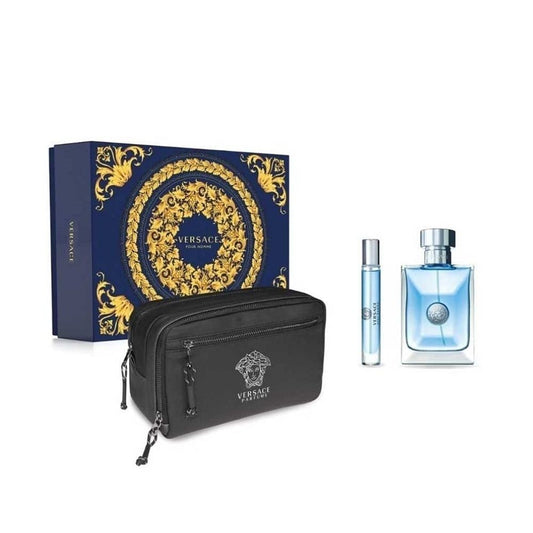 VERSACE POUR HOMME 3PC SET, MEN'S GIFT SET-Pinkfoxxx