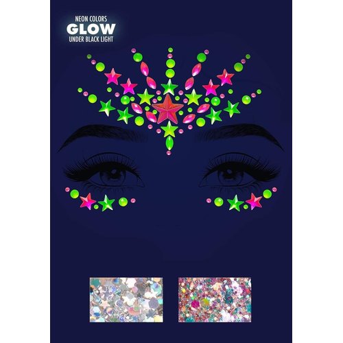 Vibe Jewels Sticker & Body Glitter - EYE026    10122