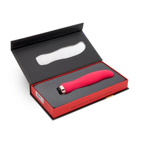 SENSUELLE BELLA VELVET TOUCH VIBE - HOT PINK - NCBTW91HP