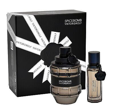 VIKTOR&ROLF SPICEBOMB 2PC SET, MEN'S GIFT SET, EDT-Pinkfoxxx
