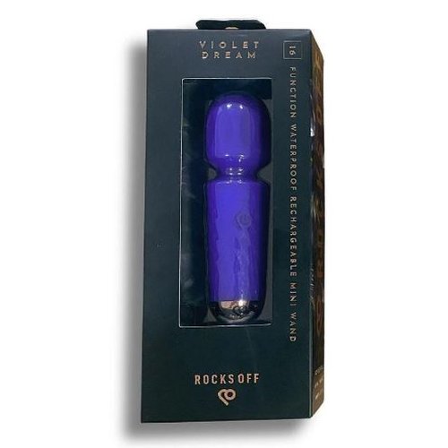 VIOLET DREAM RECHARGEABLE MINI WAND PURPLE - RO16MWVDPP