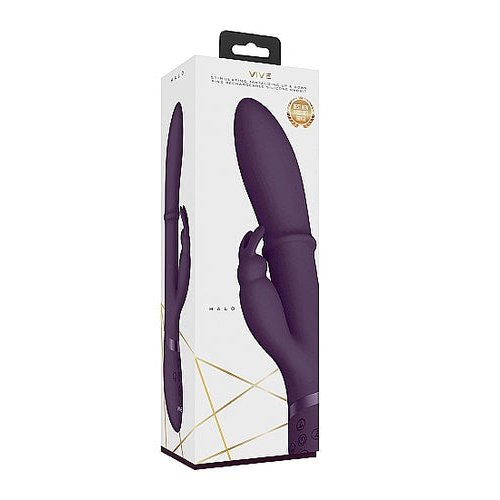 VIVE HALO PURPLE VIBRATOR - SHTVIVE023PUR