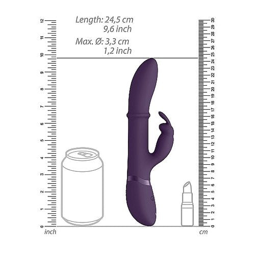 VIVE HALO PURPLE VIBRATOR - SHTVIVE023PUR