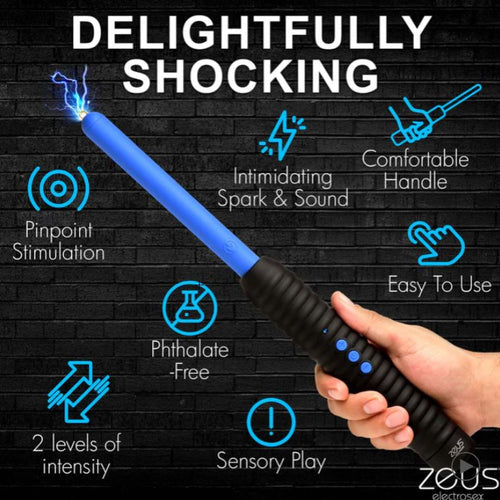 ZEUS SHOCK ROD E-STIM ZAPPING WAND - XRAH260