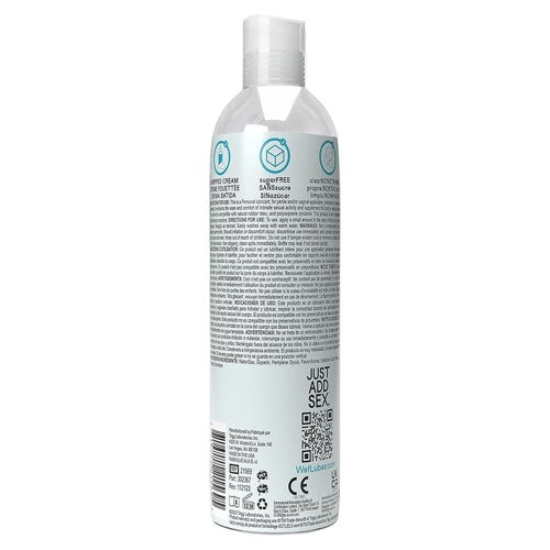 Wet Delicious Oral Play Whipped Cream Waterbased Flavored Lubricant 4oz