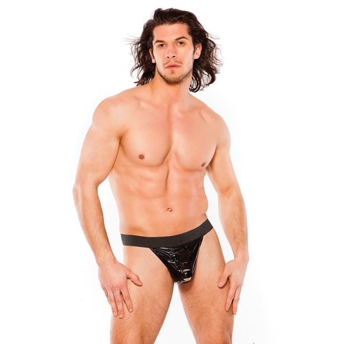 Wet Look Thong - 24-4802Z