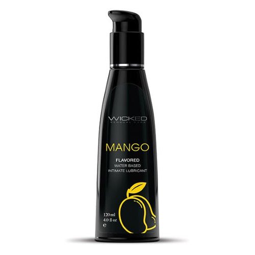 WICKED AQUA MANGO FLAVORED WATER BASED 4 OZ - WIC90464