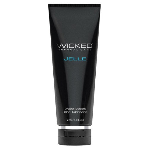 Wicked Jelle Waterbased Anal Lubricant 8oz