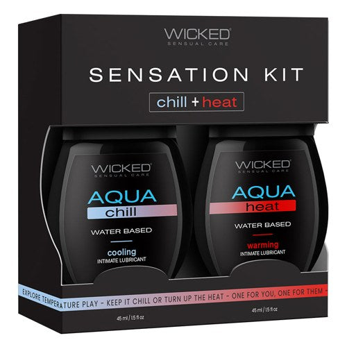 Wicked Sensual Care Sensations Kit Chill + Heat 2pk