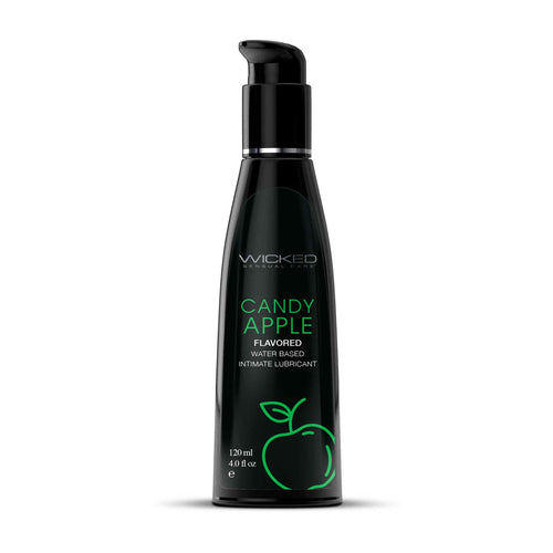 WICKED AQUA CANDY APPLE LUBE 4 OZ - WIC006