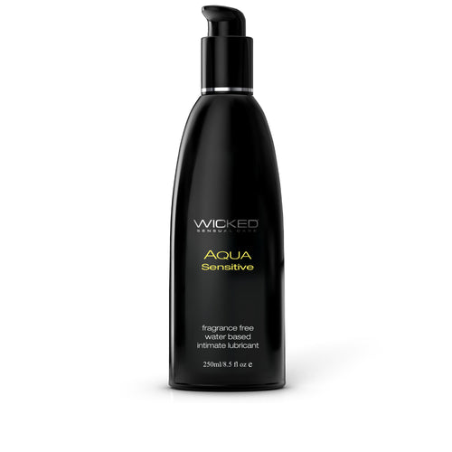 WICKED AQUA SENSITIVE LUBE 8OZ - WIC040