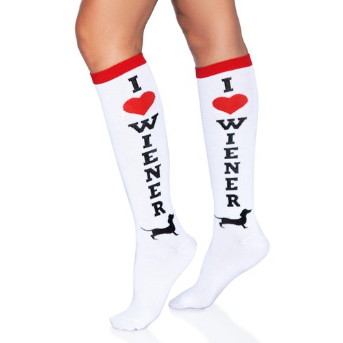 Wiener Dog Knee High Socks - 5623      10122
