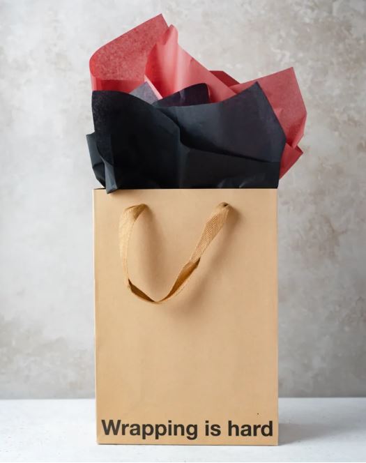 WRAPPIN IS HARD GIFT BAG - WRBAG013