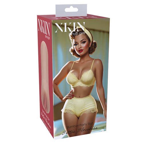 Xkin Pinup Masturbator Bettie Blowkiss-Tan
