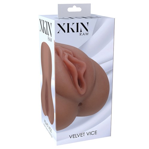 Xkin RAW Masturbator Velvet Vice-Brown