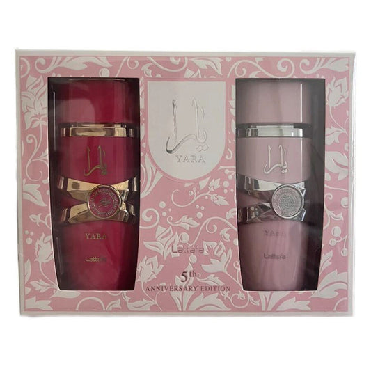 YARA AND YARA CANDY 2PC SET WOMEN'S GIFT SET, EDP-Pinkfoxxx